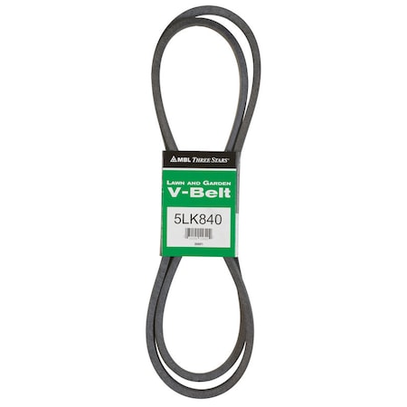 Mbl Mitsuboshi Super KB Standard V-Belt 0.63 in. W X 84 in. L For Riding Mowers 5LK840A